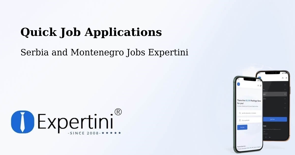 Quick Apply Feature – Rosemère - Serbia and Montenegro Jobs Expertini